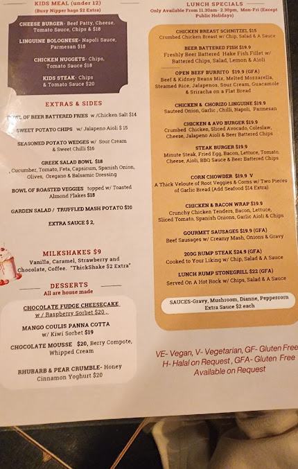 Menu The Flames Galore - 7