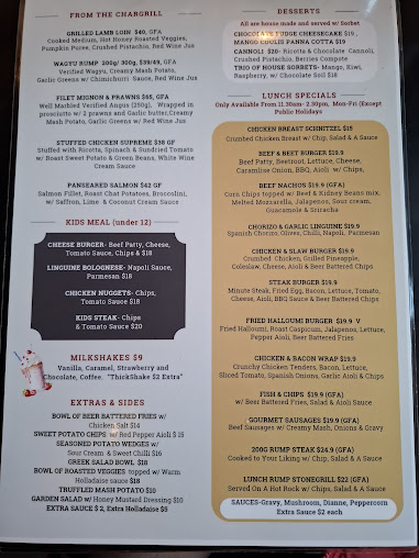 Menu The Flames Galore - 8
