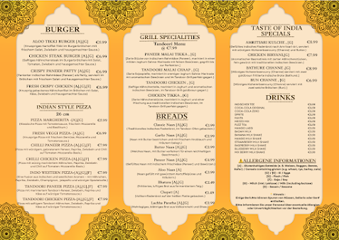Menu The Fresh Flavours Neukölln - 0