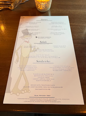 Menu The Frogtown Chophouse - 4