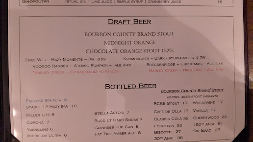 Menu The Frogtown Chophouse - 8