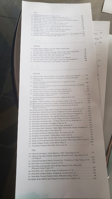 Menu The Fulton By Jean-Georges - 5