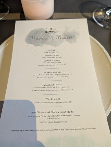 Menu The Fulton By Jean-Georges - 6