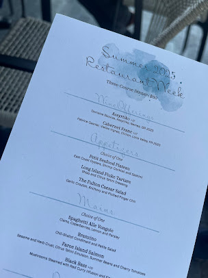 Menu The Fulton By Jean-Georges - 8