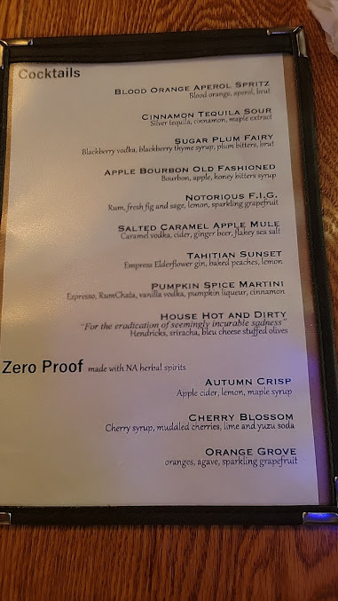 Menu The Gate House - 0