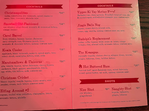 Menu The Golden Pineapple Craft Lounge - 1