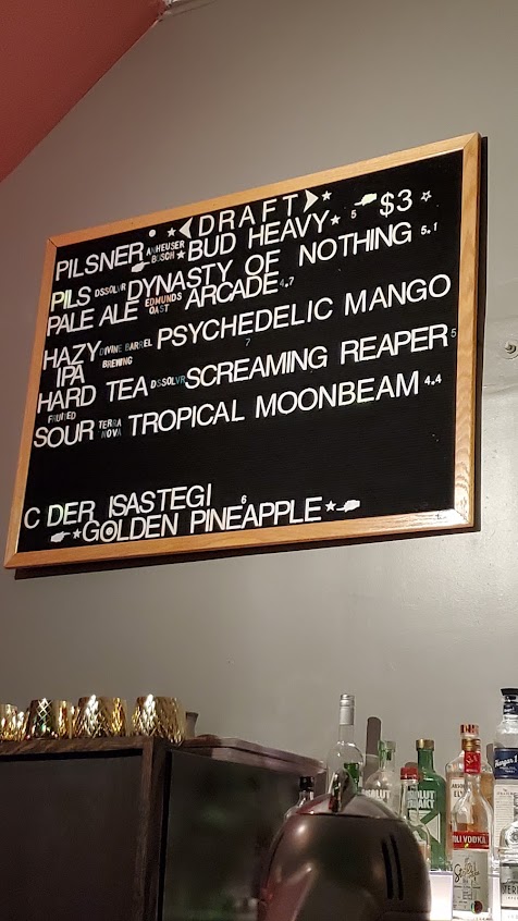 Menu The Golden Pineapple Craft Lounge - 6