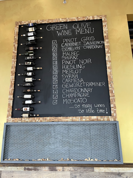 Menu The Green Olive Restaurant - 9