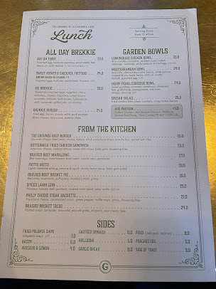Menu The Grounds Of Alexandria - 4
