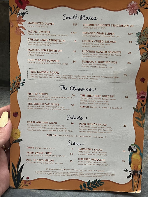 Menu The Grounds Of Alexandria - 6