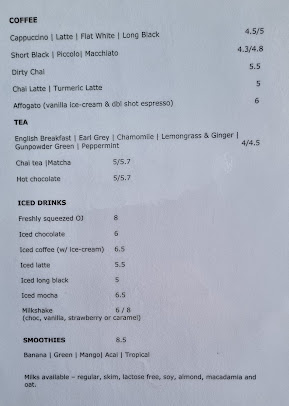 Menu The Grumpy Baker - 3