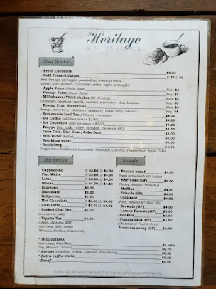 Menu The Heritage Kitchen Garden - 7