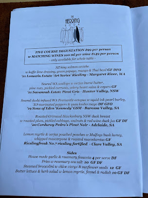 Menu The Herring Room - 5