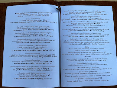 Menu The Herring Room - 8