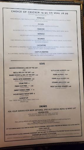 Menu The High Bridge House - 4