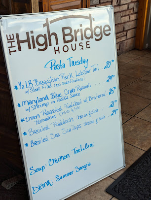 Menu The High Bridge House - 6