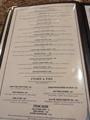 Menu The High Bridge House - 9