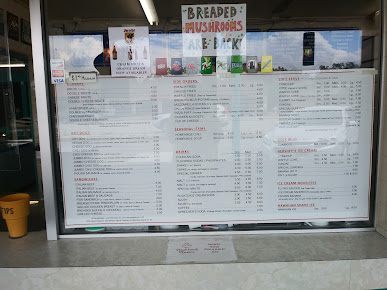Menu The Highland Queen Drive In - 3