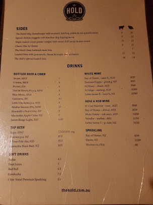 Menu The Hold - 8