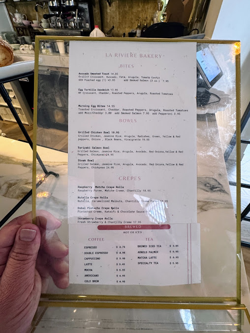 Menu The House On The River - 3