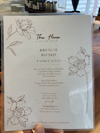 Menu The House On The River - 5