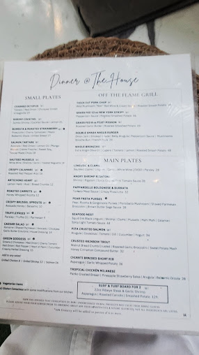 Menu The House On The River - 6