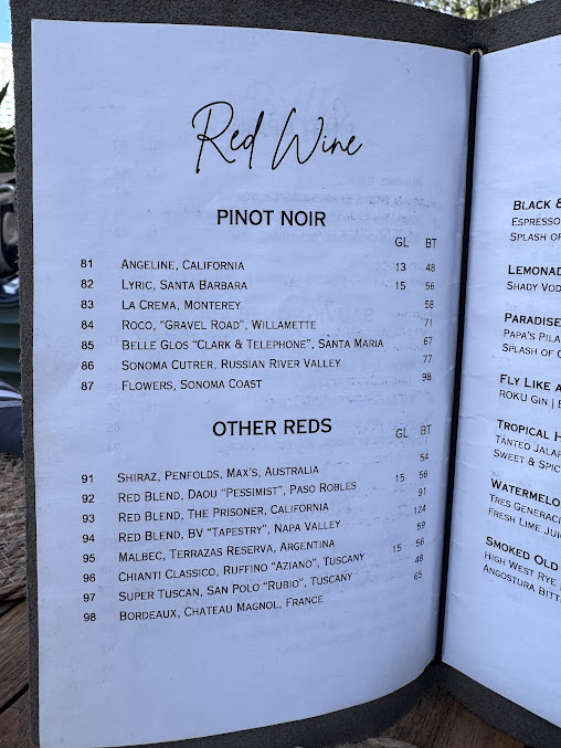 Menu The House On The River - 7