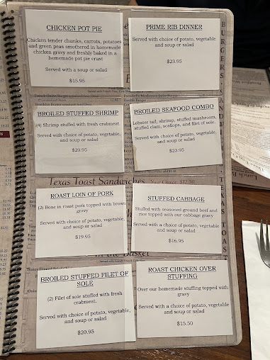 Menu The Kenilworth Diner Restaurant - 6
