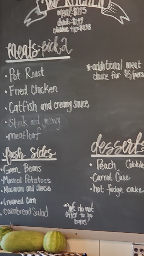 Menu The Kitchen At Grace Meadows Farm - 9