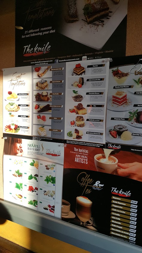 Menu The Knife Parrilla Argentina Doral - 5