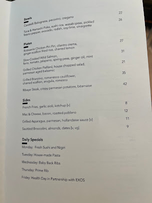 Menu The Landing - 5