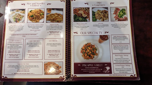 Menu The Laughing Owl Restaurant - 1