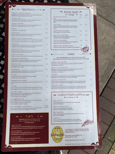 Menu The Laughing Owl Restaurant - 4