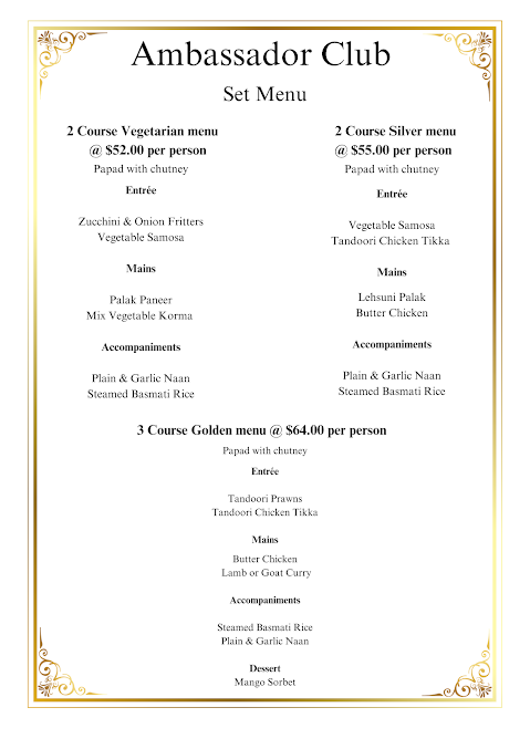 Menu The Lotus Indian - 6