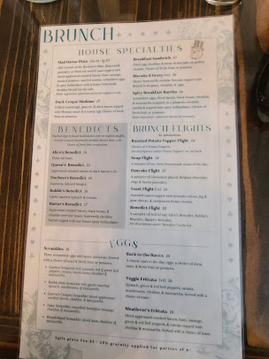 Menu The Mad Hatter Restaurant & Bakery - 0