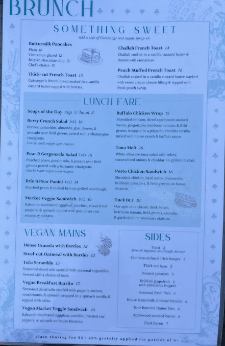Menu The Mad Hatter Restaurant & Bakery - 3