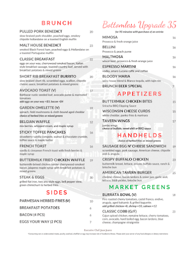 Menu The Malt House - 2