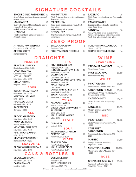 Menu The Malt House - 3