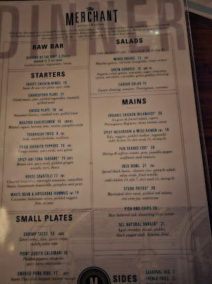 Menu The Merchant Kitchen & Drinks - 0