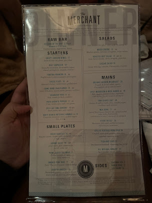 Menu The Merchant Kitchen & Drinks - 1