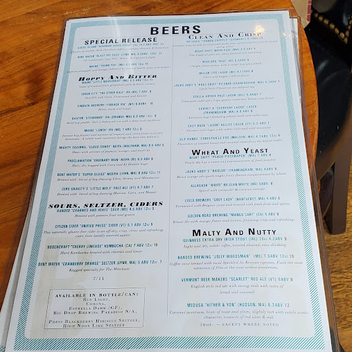 Menu The Merchant Kitchen & Drinks - 5
