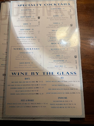 Menu The Merchant Kitchen & Drinks - 8