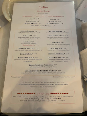 Menu The Mulberry | Italian Ristorante - 1