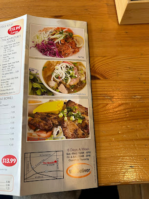 Menu The Noodle Vietnamese Thai Cuisine - 1