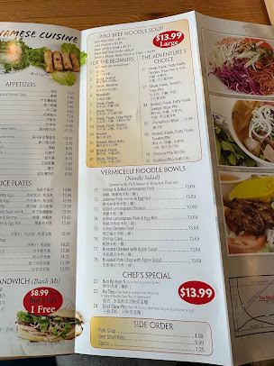 Menu The Noodle Vietnamese Thai Cuisine - 2