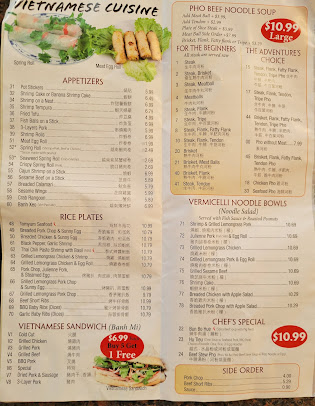 Menu The Noodle Vietnamese Thai Cuisine - 7