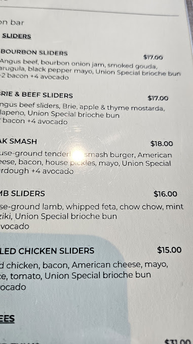 Menu The Oak Raleigh - 4