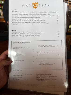 Menu The Oak Raleigh - 6