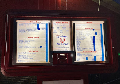 Menu The Original Carolina Barbecue - 4