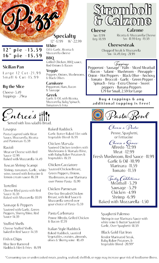 Menu The Original Italian Pizza Restaurant - 3